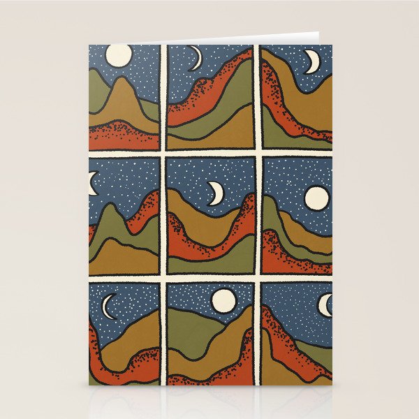 Starry Nights Stationery Card Gallery Image 1