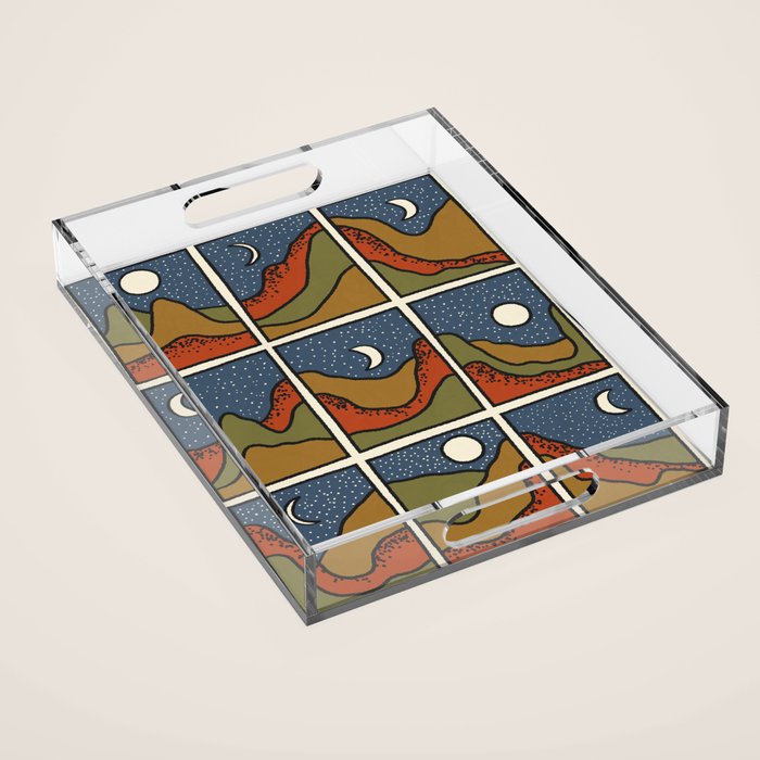 Starry Nights Acrylic Tray Gallery Image 1