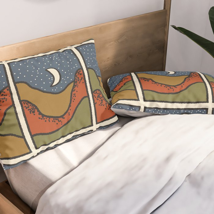 Starry Nights Pillow Sham Gallery Image 2