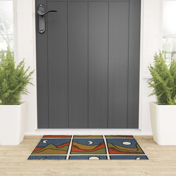 Starry Nights Welcome Mat Gallery Image 3