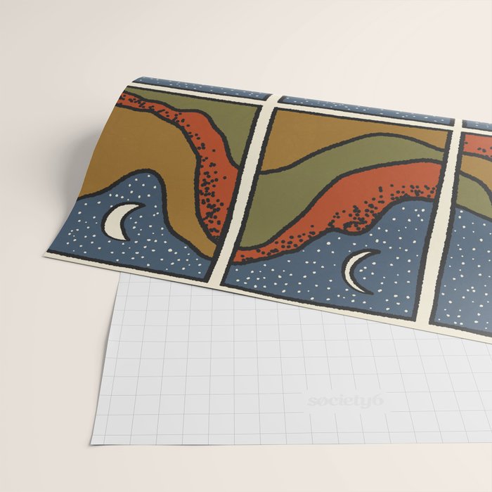 Starry Nights Wrapping Paper Gallery Image 2