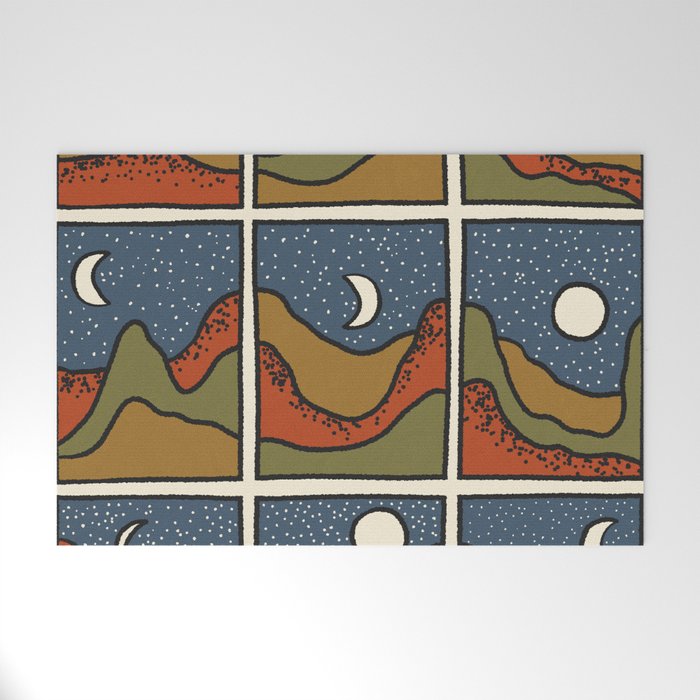 Starry Nights Welcome Mat Gallery Image 1