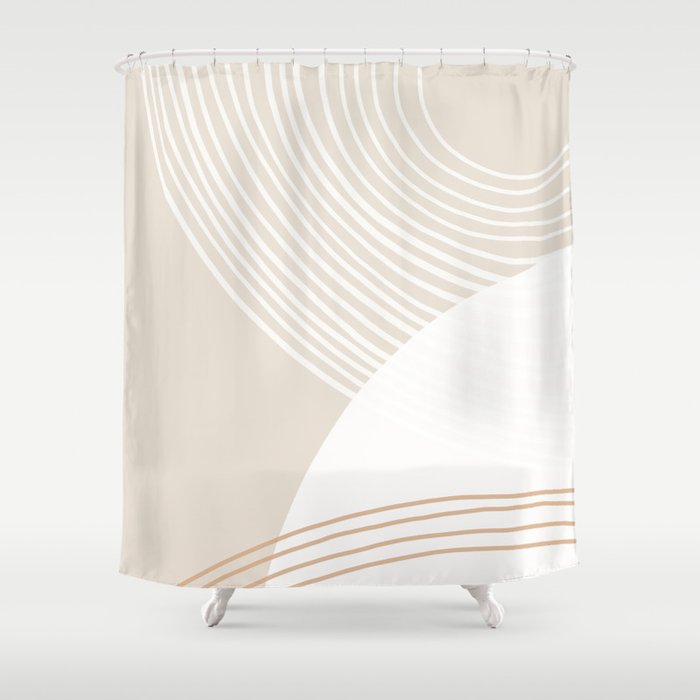 terrain âÂ tan Shower Curtain Gallery Image 1