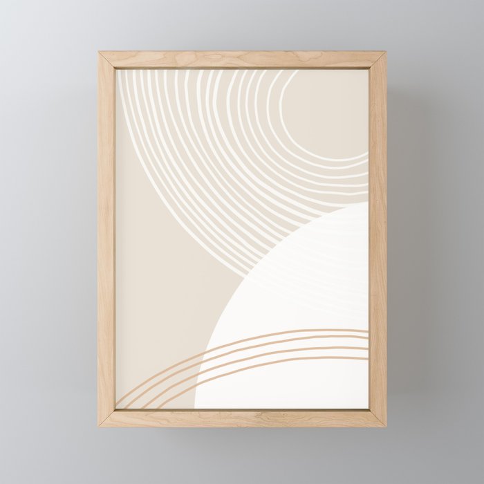 terrain âÂ tan Mini Art Print Gallery Image 1