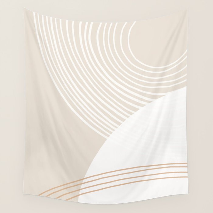 terrain âÂ tan Wall Tapestry Gallery Image 4