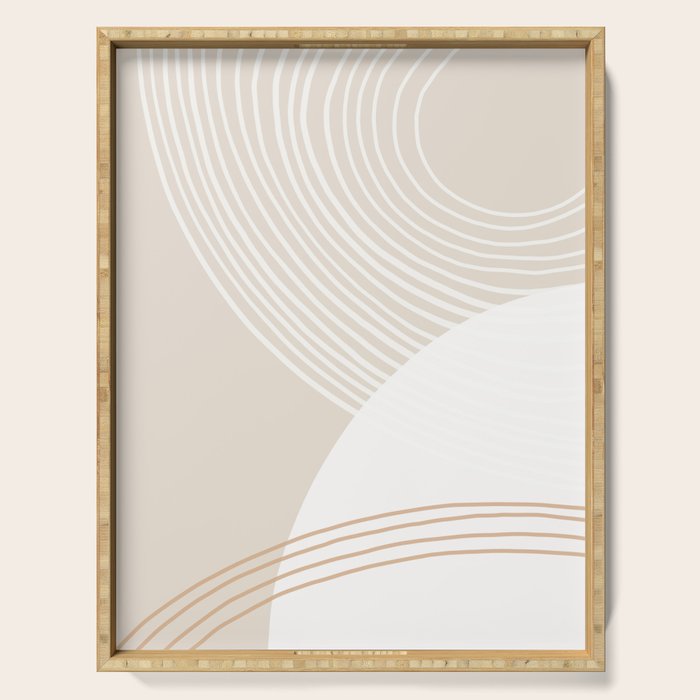 terrain âÂ tan Serving Tray Gallery Image 1