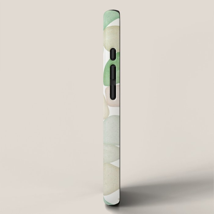 Sea Glass Collection - Soft Pastels iPhone Case Gallery Image 2