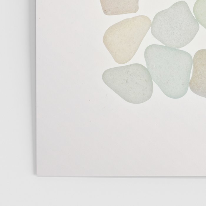 Sea Glass Collection - Soft Pastels Poster Gallery Image 3