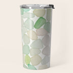 Sea Glass Collection - Soft Pastels Travel Mug Gallery Image 2