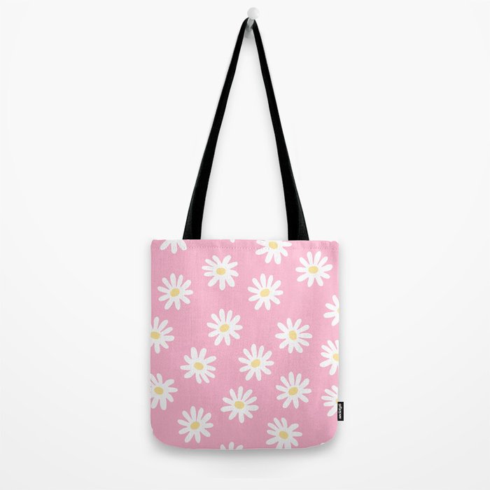 Pink Daisy Daydream Tote Bag Gallery Image 2