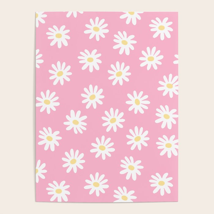 Pink Daisy Daydream Poster Gallery Image 4