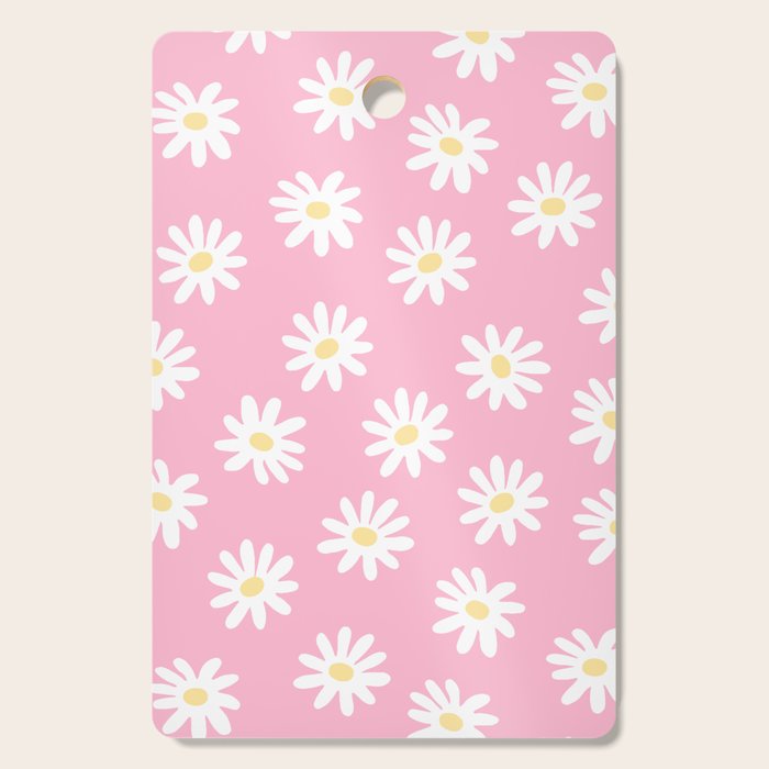 Pink Daisy Daydream Cutting Board Gallery Image 1
