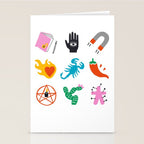 Scorpio Emoji Stationery Card Gallery Image 2