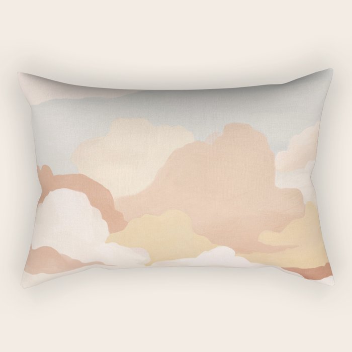 Soft Cloudscape Rectangular Pillow Gallery Image 1