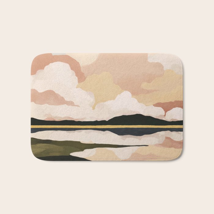 Soft Cloudscape Bath Mat Gallery Image 1