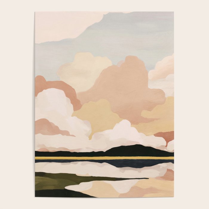 Soft Cloudscape Poster Gallery Image 4