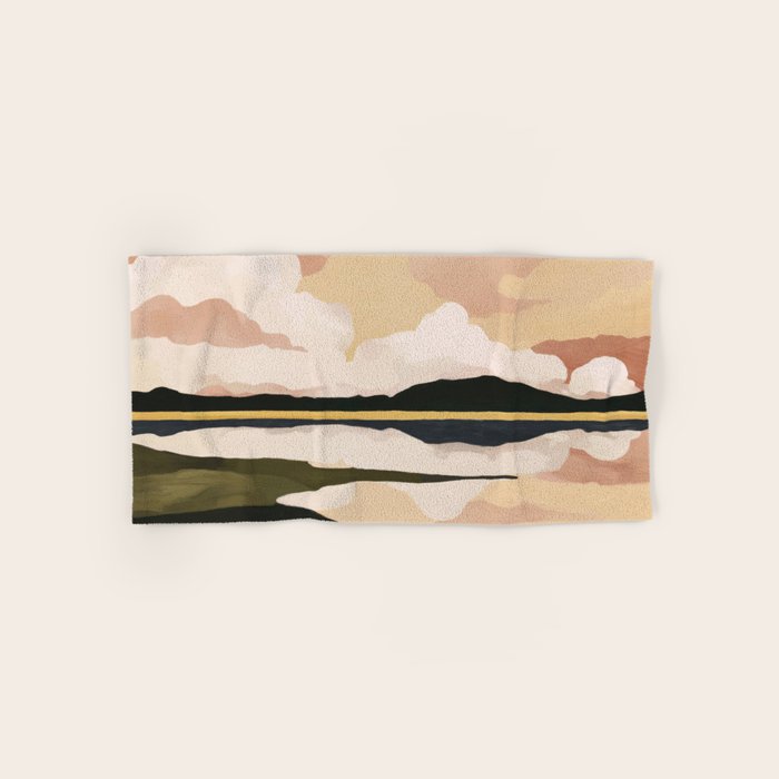 Soft Cloudscape Bath Towel Gallery Image 1