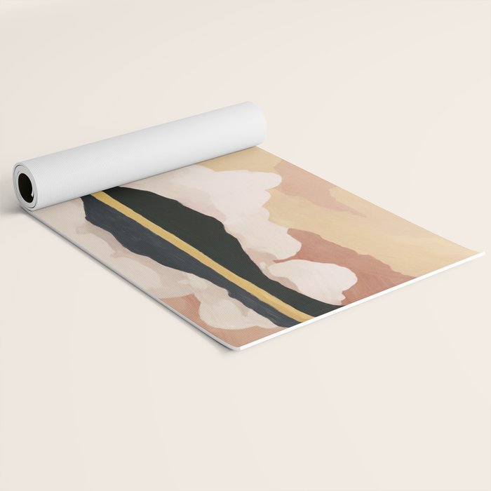 Soft Cloudscape Yoga Mat Gallery Image 2