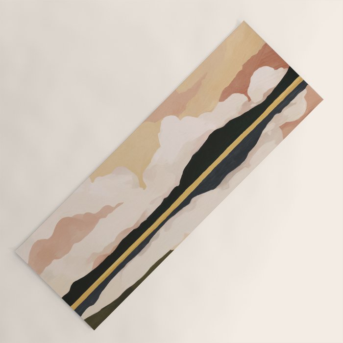 Soft Cloudscape Yoga Mat Gallery Image 1
