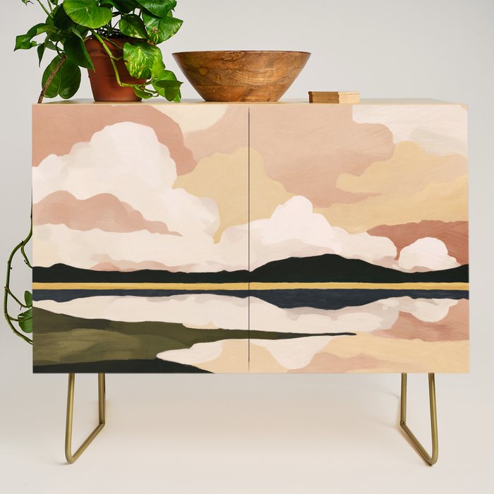 Soft Cloudscape Credenza Gallery Image 1