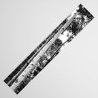 Aspen Forest - Black And White Nature Photography Table Runner Gallery Image 3