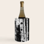 Aspen Forest - Black And White Nature Photography Wine Chiller Gallery Image 3