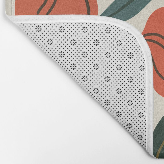 Nouveau Flower Market 1 Bath Mat Gallery Image 2