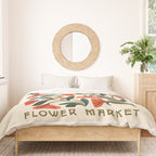 Nouveau Flower Market 1 Duvet Cover Gallery Image 3