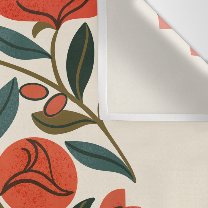 Nouveau Flower Market 1 Wall Tapestry Gallery Image 3