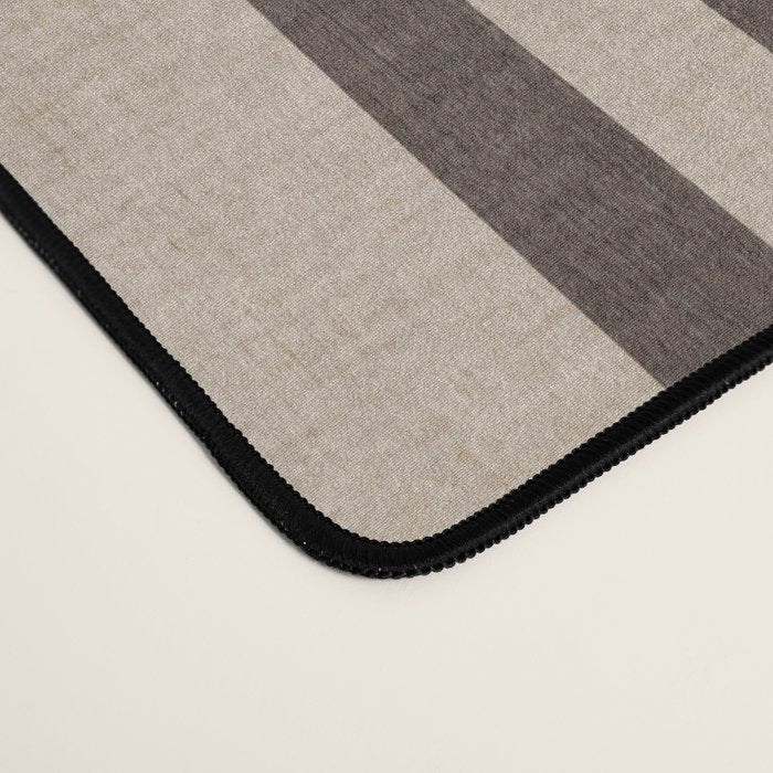 Orange Beige Dark Gray Abstract Geometric Art Desk Mat Gallery Image 4