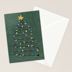 Christmas tree Stationery Card Gallery Image 2