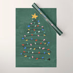 Christmas tree Wrapping Paper Gallery Image 1