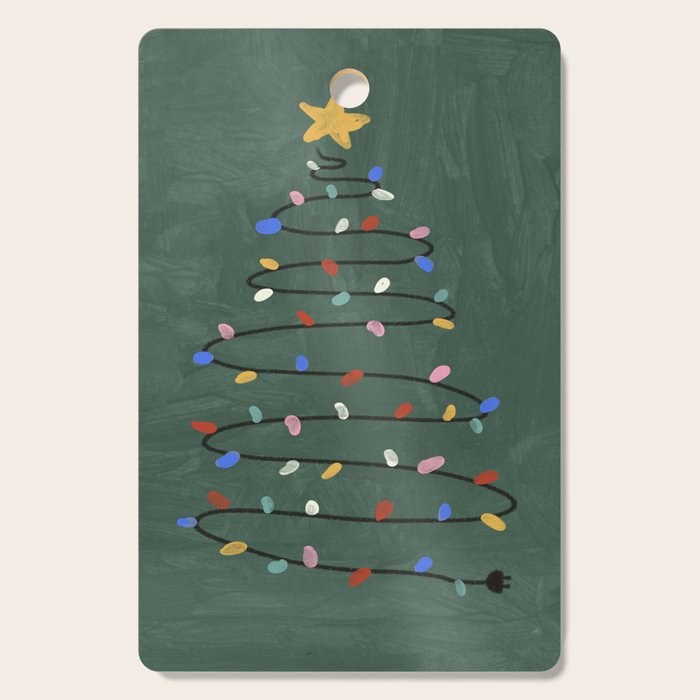 Christmas tree Cutting Board Gallery Image 1