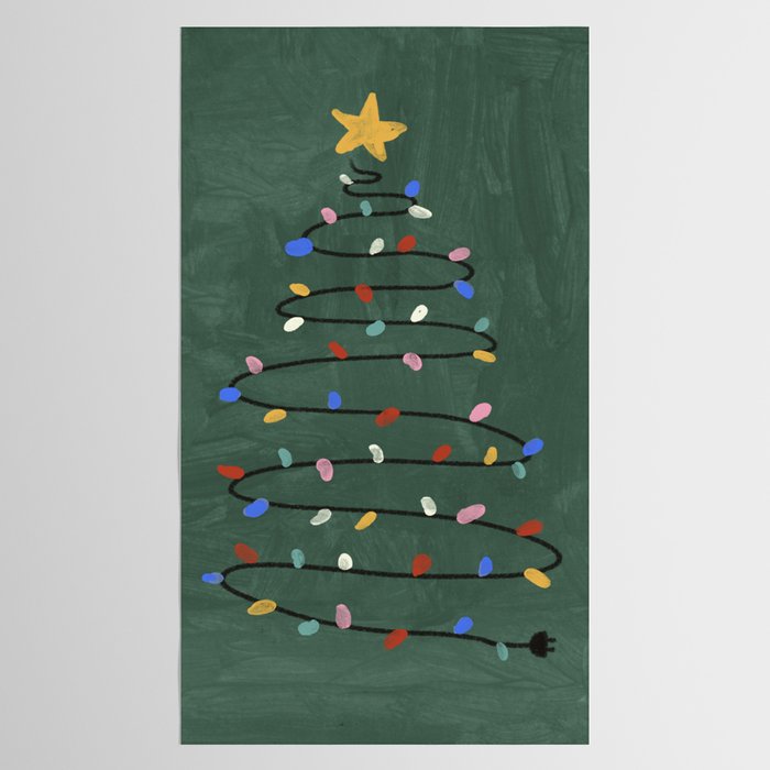 Christmas tree Tablecloth Gallery Image 2