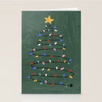 Christmas tree Stationery Card Gallery Image 2