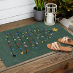 Christmas tree Outdoor Rug Gallery Image 2