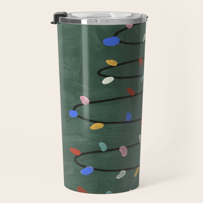 Christmas tree Travel Mug Gallery Image 3