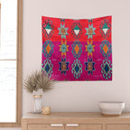 Moroccan Traditional Carpet Artwork Wall Tapestry Gallery Image 2