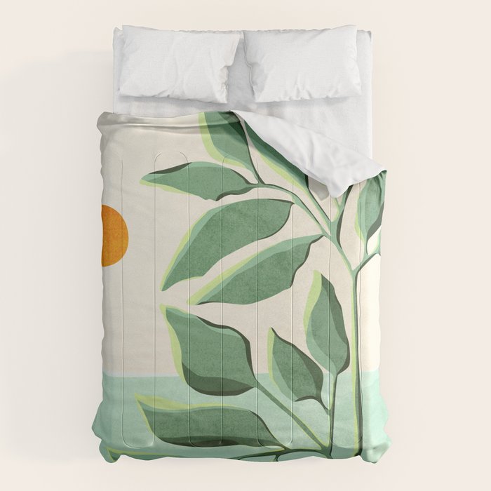Sunset At The Beach House No2 Comforter Gallery Image 6