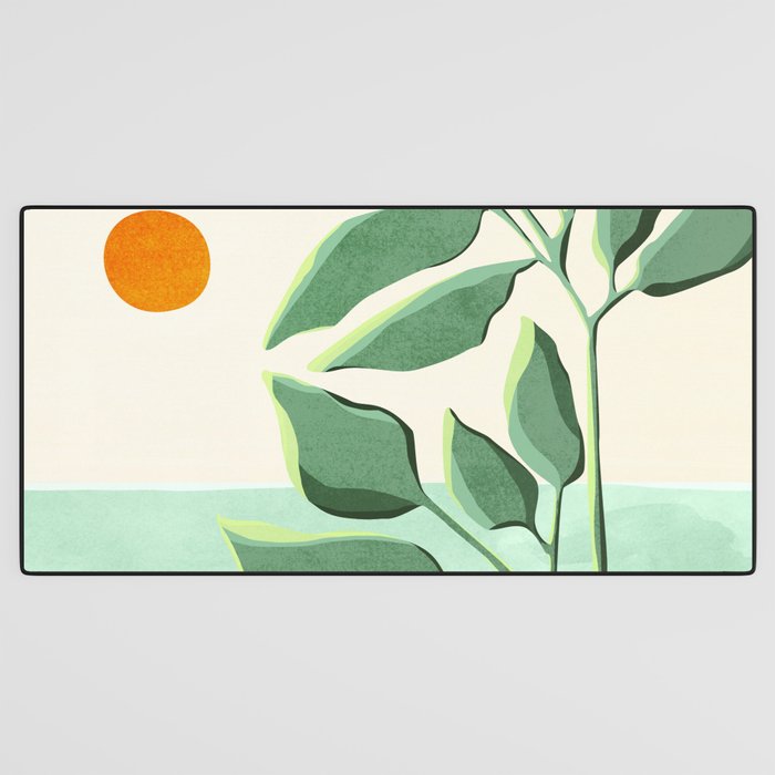 Sunset At The Beach House No2 Desk Mat Gallery Image 3