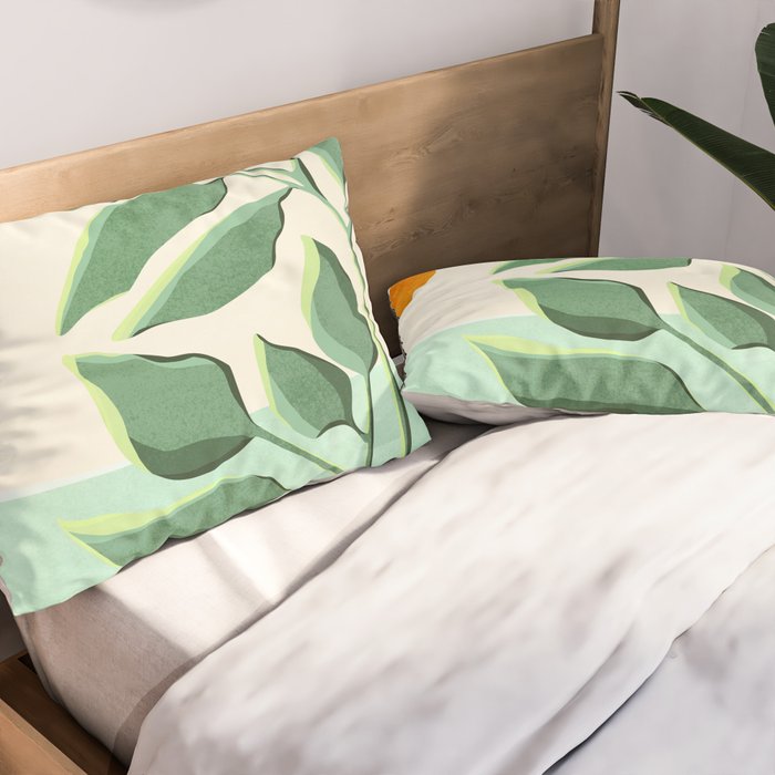 Sunset At The Beach House No2 Pillow Sham Gallery Image 2