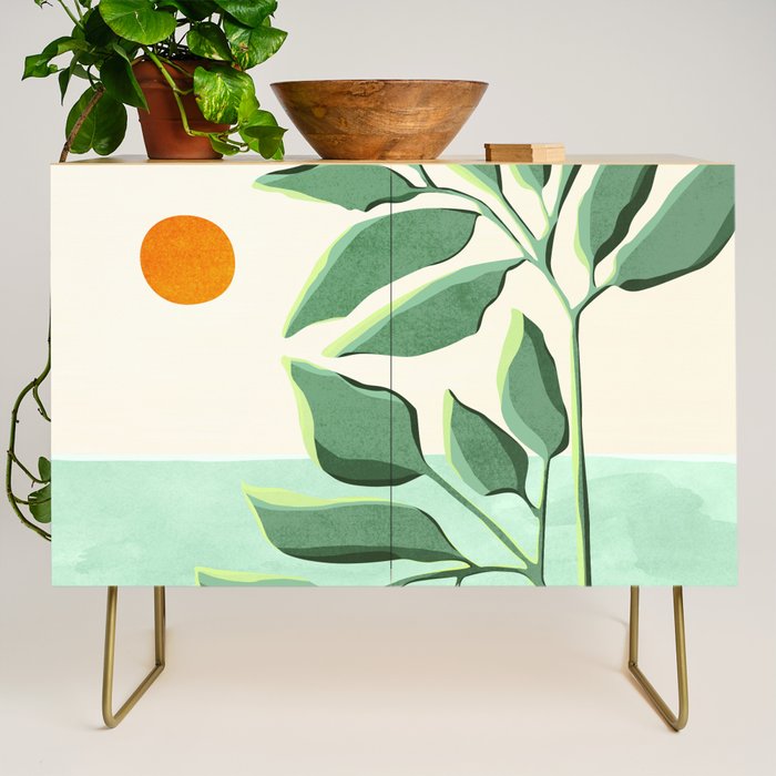 Sunset At The Beach House No2 Credenza Gallery Image 1