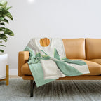 Sunset At The Beach House No2 Throw Blanket Gallery Image 1