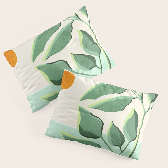 Sunset At The Beach House No2 Pillow Sham Gallery Image 1