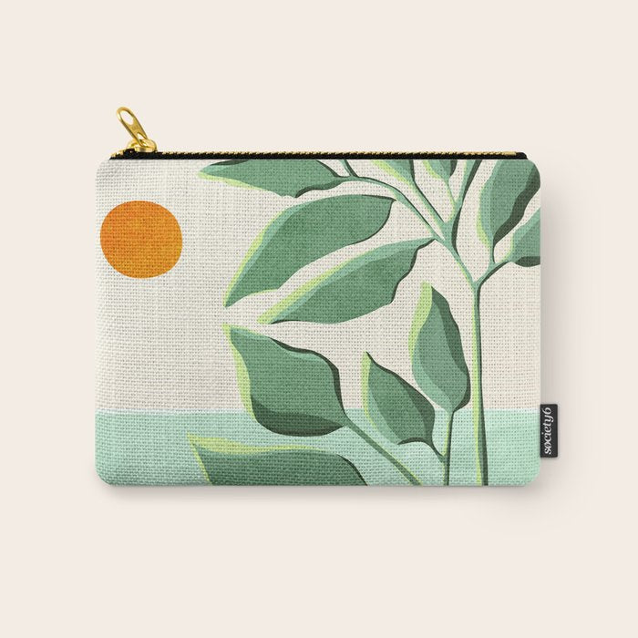 Sunset At The Beach House No2 Carry All Pouch Gallery Image 1