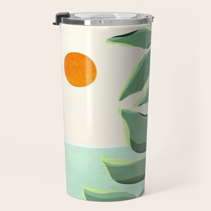 Sunset At The Beach House No2 Travel Mug Gallery Image 3