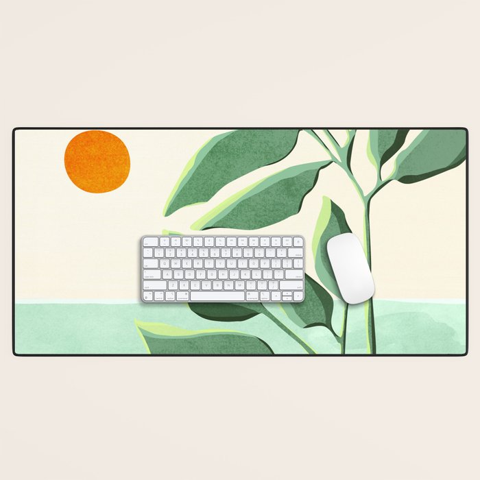 Sunset At The Beach House No2 Desk Mat Gallery Image 1