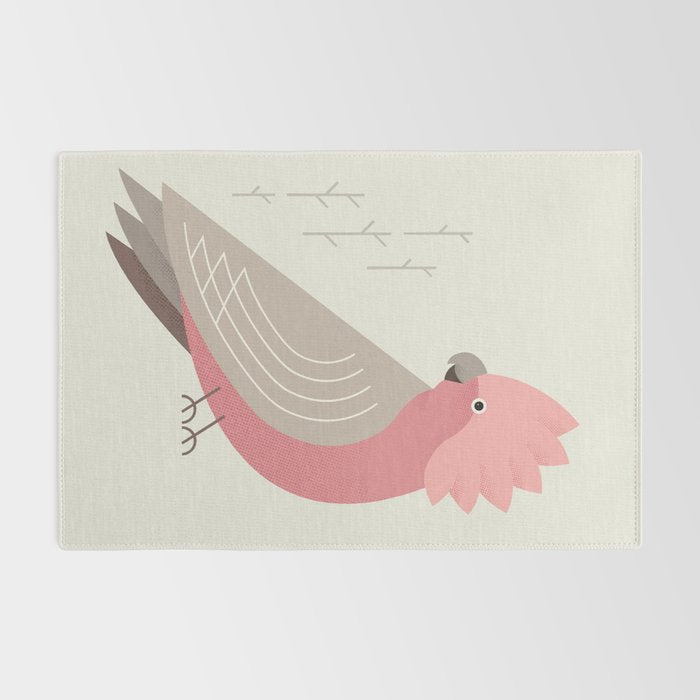 Galah, Bird of Australia Rug Gallery Image 2