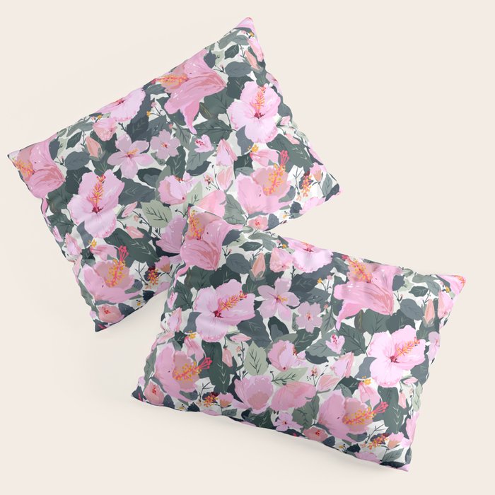 Hi Hibiscus! Pillow Sham Gallery Image 3