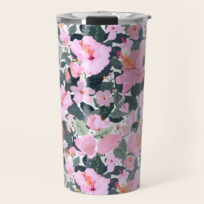 Hi Hibiscus! Travel Mug Gallery Image 1